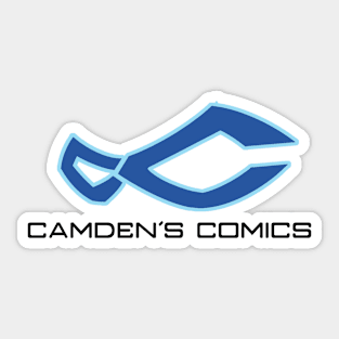 Camden’s Comics Logo Sticker